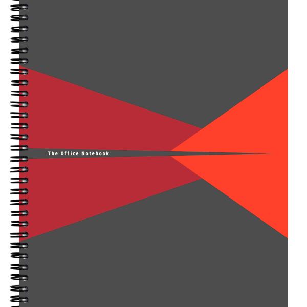 LEITZ Collegeblock Office PP A4 44950025 rot kariert