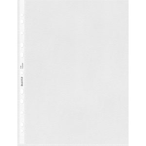 LEITZ Zeigetaschen PP A4 47900000 genarbt, 0,09mm 100 Stück
