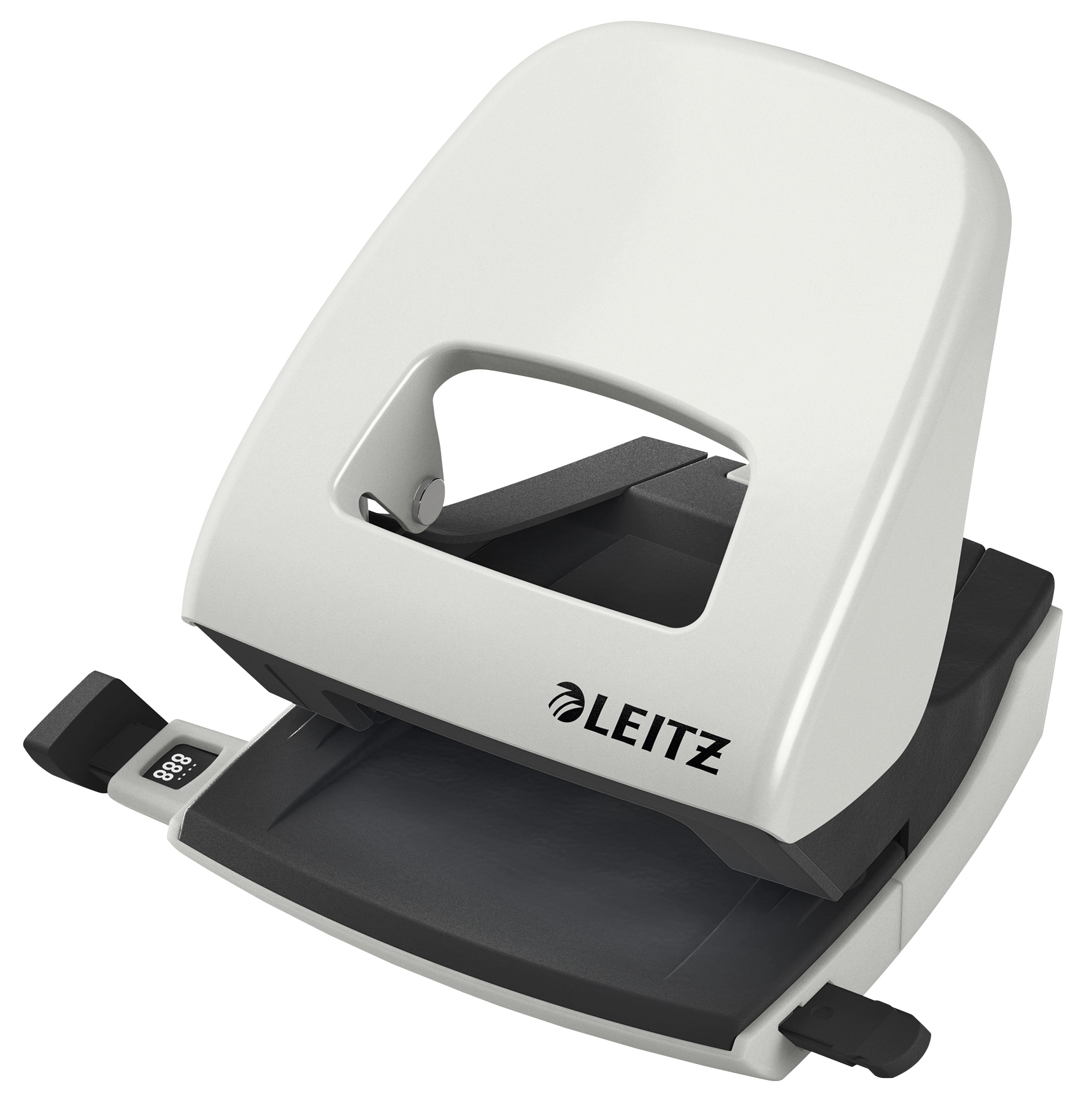 LEITZ-50080085-4002432310333 LEITZ Bürolocher NewNeXXt 5.5mm 50080085 grau f. 30 Blatt – Hochwertig & günstig bei ShopDeca