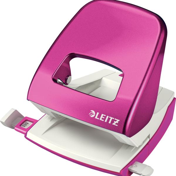 LEITZ Bürolocher NeXXt WOW 5008 50081023 pink 30 Blatt