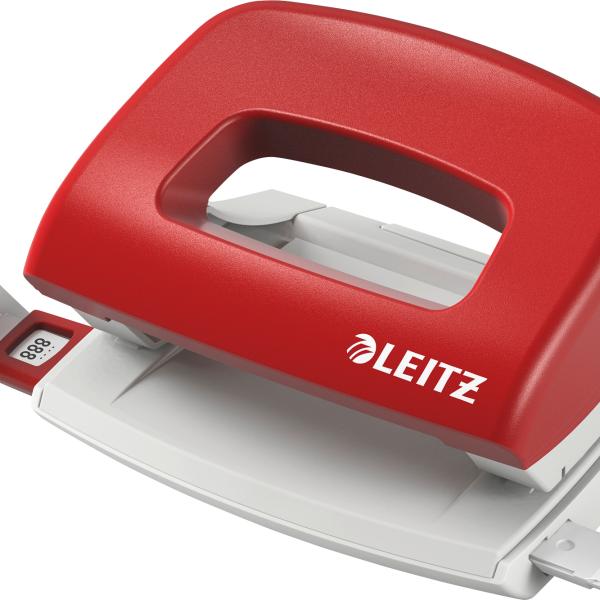 LEITZ Bürolocher NewNeXXt 0.8mm 50580025 rot 10 Blatt