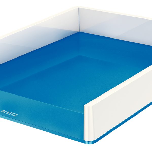LEITZ Briefkorb WOW A4 5361-10-36 weiss/blau
