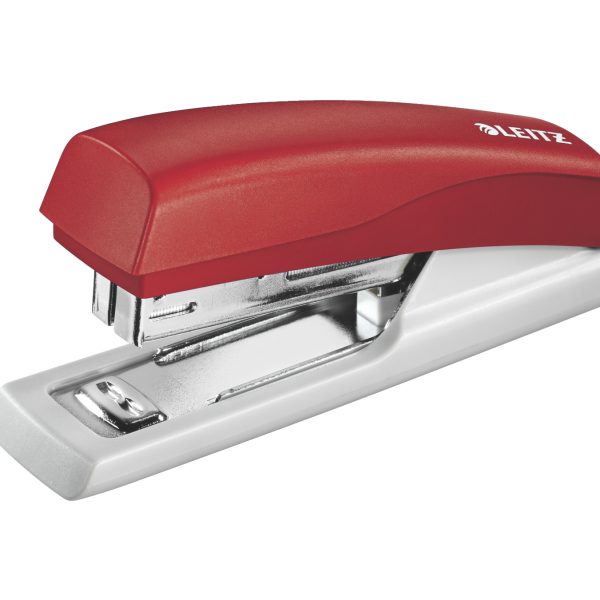 LEITZ Heftgerät Mini NeXXt 5517 55170025 rot 10 Blatt