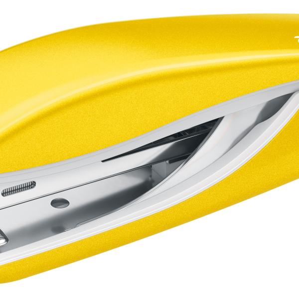 LEITZ Mini-Heftgerät NeXXt WOW 5528 5528-10-16 gelb 10 Blatt