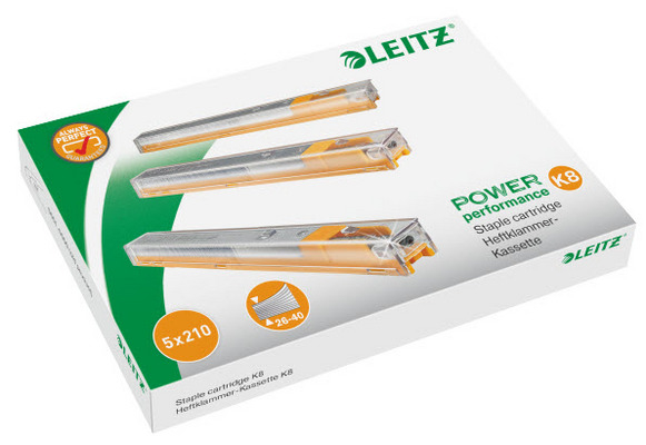LEITZ Heftklammer-Kassette K8 5592-00-00 gelb 1050 Stück