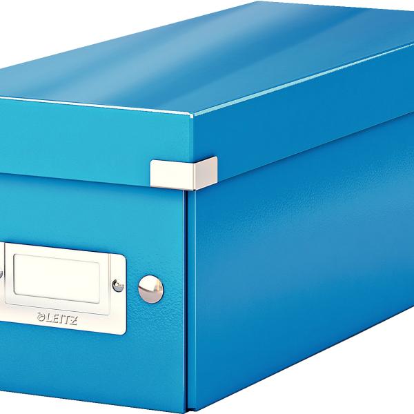 LEITZ Click&Store WOW CD-Ablagebox 60410036 blau 145x135x360mm