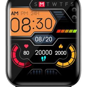 LENOVO Smartwatch E1 Max black E1Max-BK