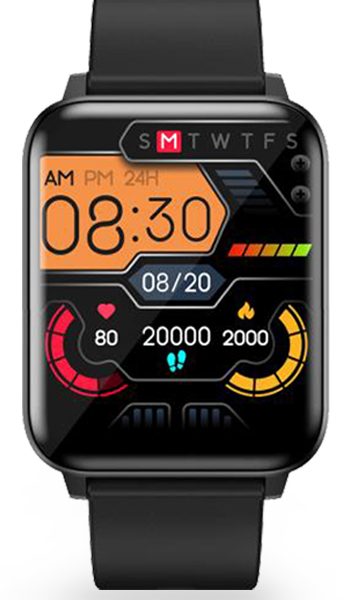 LENOVO Smartwatch E1 Max black E1Max-BK