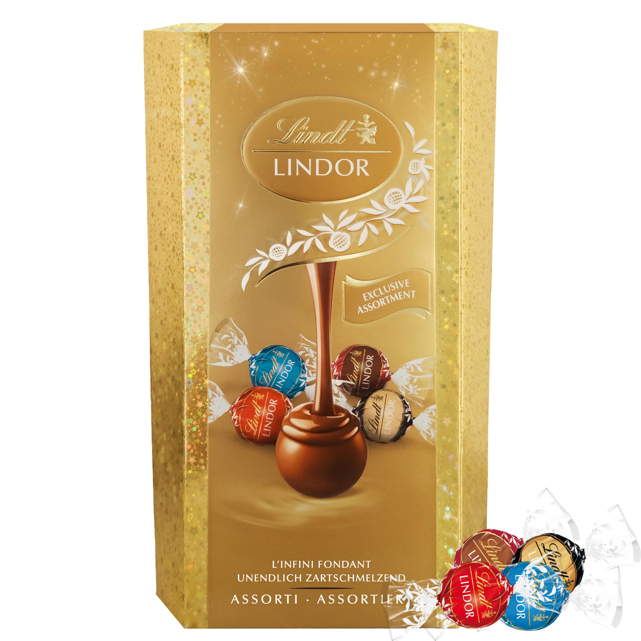 LINDT-470608-7610400099608 LINDT Lindor Geschenk 470608 Assortiert 625g – Hochwertig & günstig bei ShopDeca
