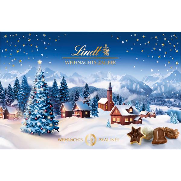 LINDT Pralinés 671172 Weihnachtszauber 200g