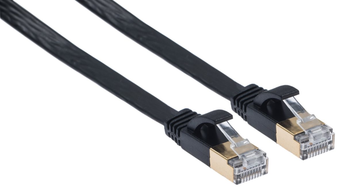 LINK2GO Patch Cable flach Cat.6 PC6313PBP STP, 5m – Hochwertig & günstig bei ShopDeca