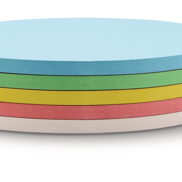 MAGNETOPLAN Moderationskarten oval 11x19cm 111151990 5-farbig ass. 250 Stück