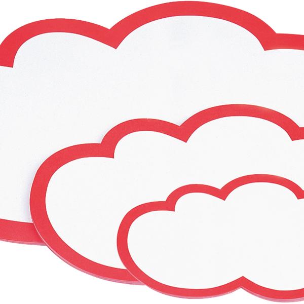 MAGNETOPLAN Moderationswolken 111152002 145x230mm 20 Stück