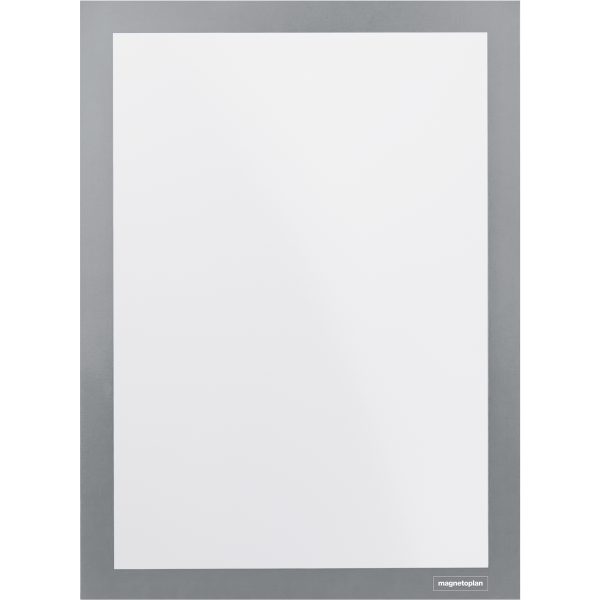 MAGNETOPLAN Magnetrahmen A4 1131901 selbstklebend, grau 2 Stk.