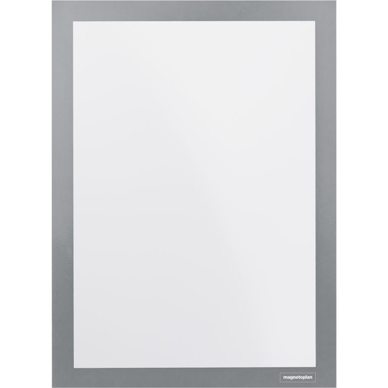 MAGNETOPLAN Magnetrahmen A4 1131901 selbstklebend, grau 2 Stk.