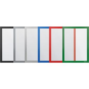 MAGNETOPLAN Magnetrahmen A4 1131910 selbstklebend, assort. 6 Stk.