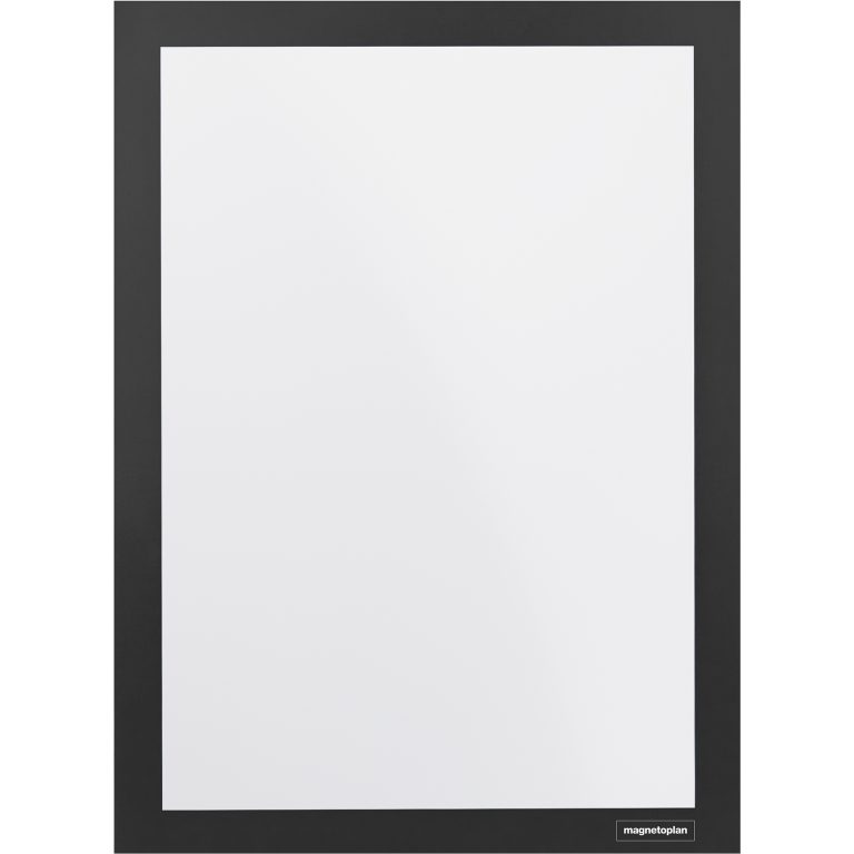 MAGNETOPLAN Magnetrahmen A4 1131912 selbstklebend, schwarz 2 Stk.