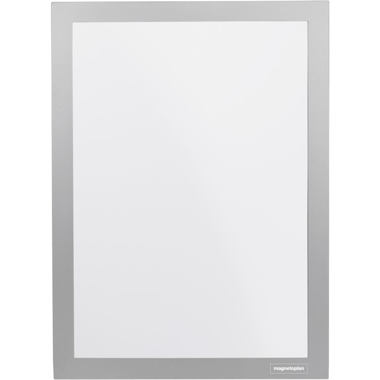 MAGNETOPLAN Magnetrahmen A5 1132232 selbstklebend, silber 2 Stk.