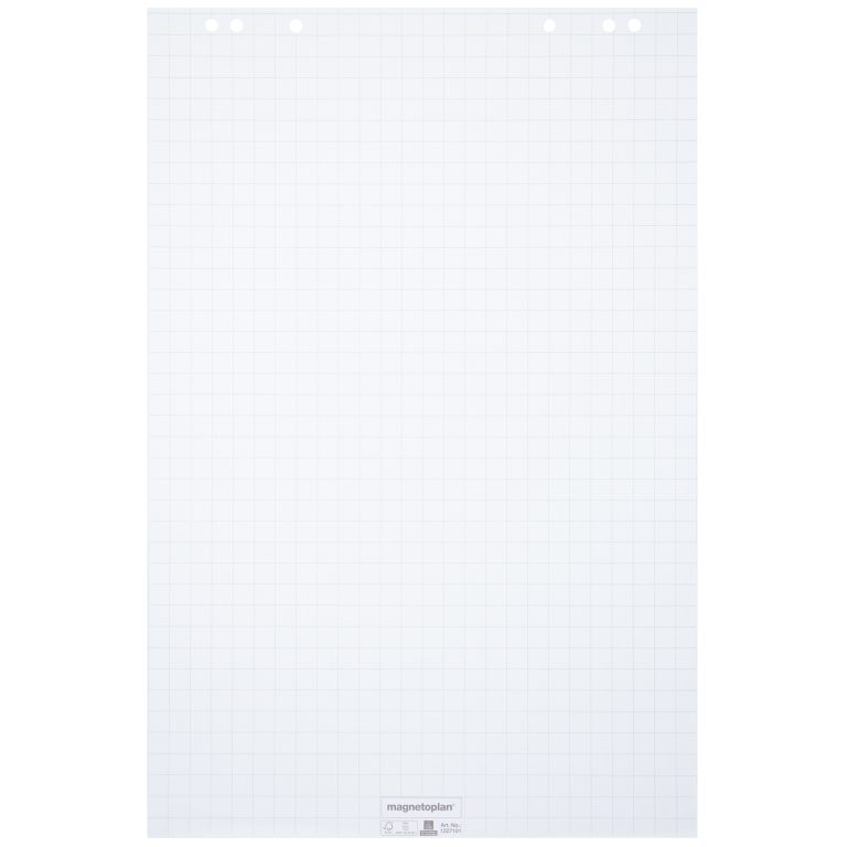 MAGNETOPLAN Flipchart-Block 65x93cm 1227101 flachl. 80g, 5x20 Blatt