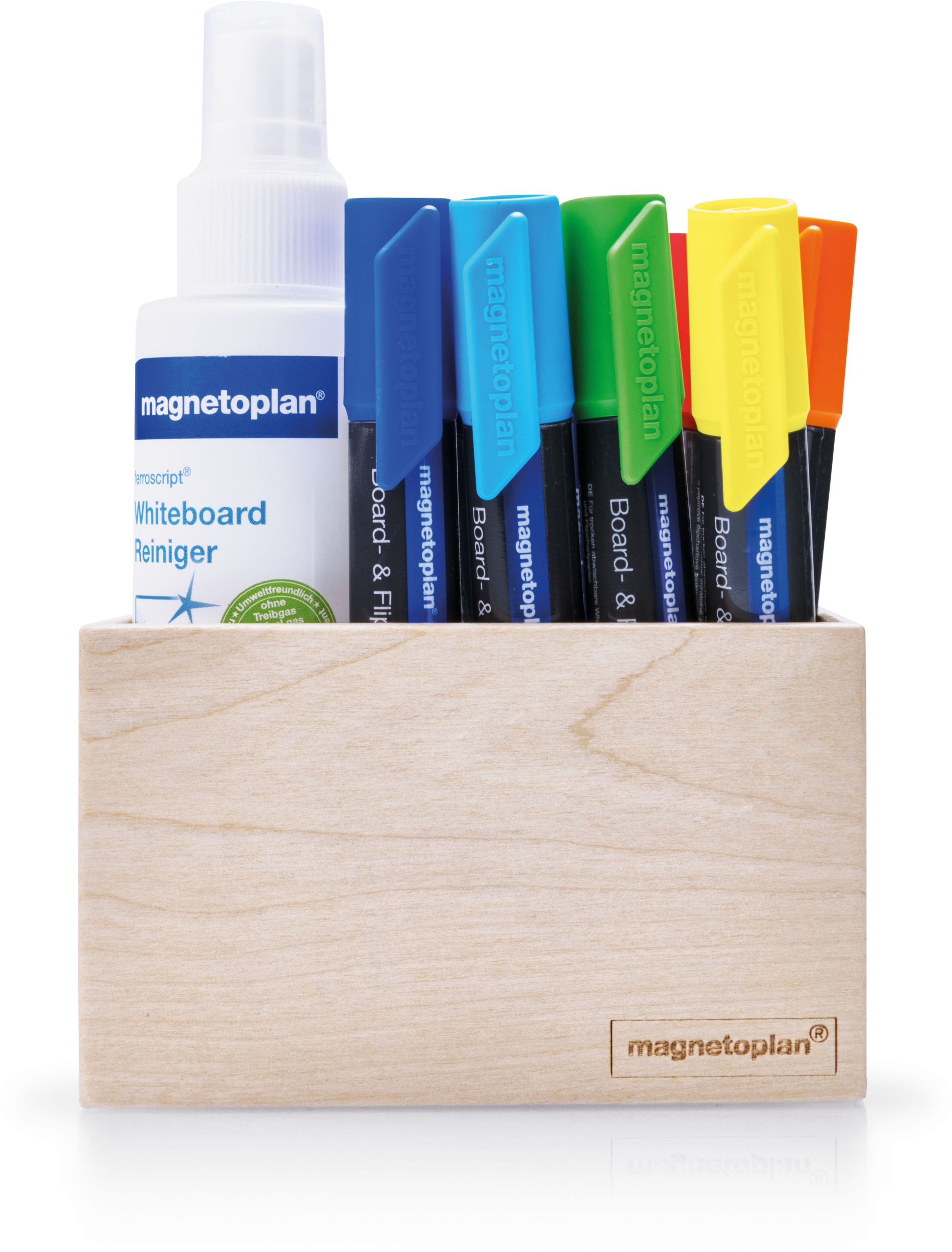 MAGNETOPLAN-1228649-4013695067230 MAGNETOPLAN Magnetischer Zubehörhalter 1228649 Wood Series, Birke 114x70x64mm – Hochwertig & günstig bei ShopDeca