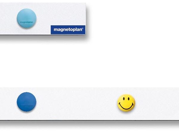 MAGNETOPLAN Magnetowandleisten 1000mm 16151 weiss 10 Stk.
