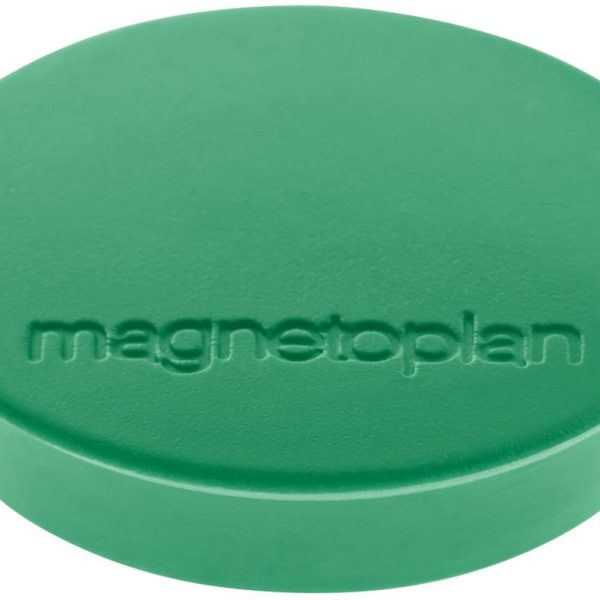 MAGNETOPLAN Magnet Discofix Standard 30mm 1664205 grün, ca. 0.7 kg 10 Stk.