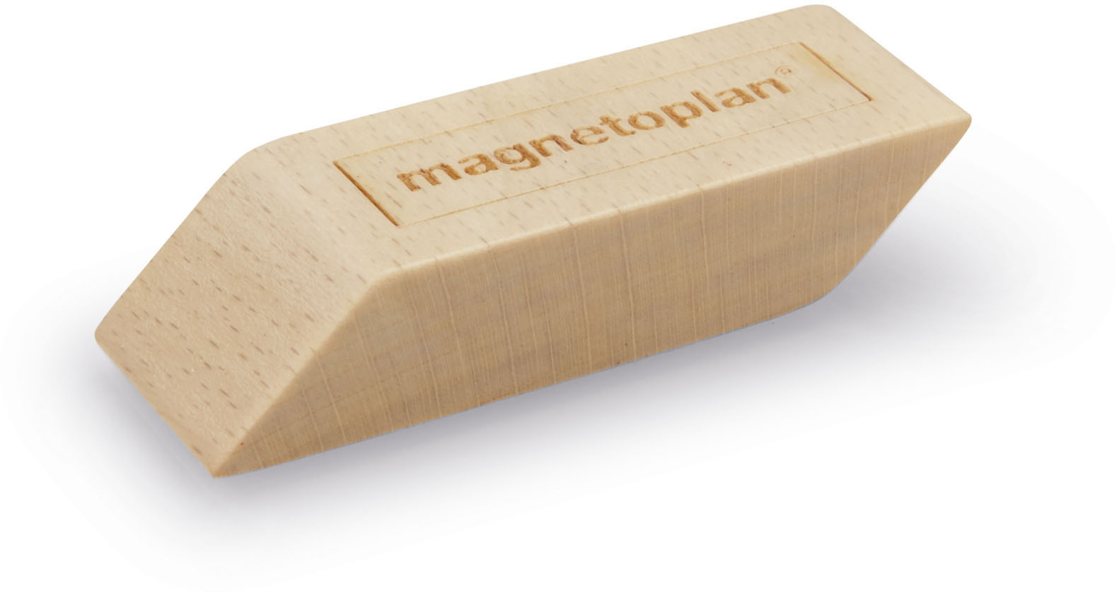 MAGNETOPLAN-1665249-4013695065878 MAGNETOPLAN Design Magnet 4 Stück 1665249 Wood Series, Birke 60x20x13mm – Hochwertig & günstig bei ShopDeca