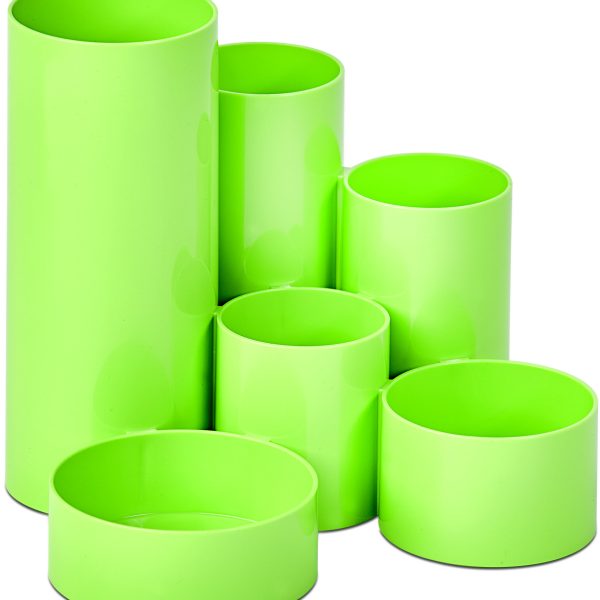 MAUL Stifteköcher MAULtubo 1.28 6 Röhren, limette