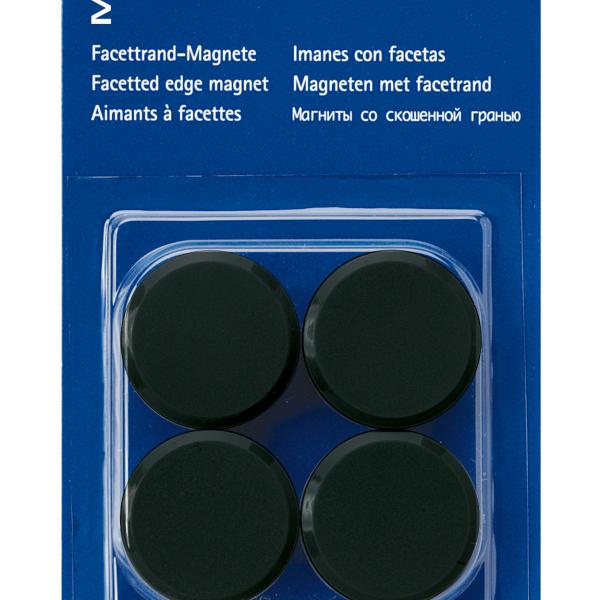 MAUL Magnete 30mm 2.13 schwarz 4 Stück