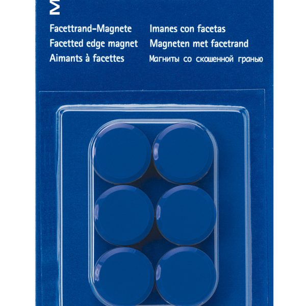 MAUL Magnete 20mm 2.34 blau 6 Stück
