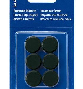 MAUL Magnete 20mm 2.34 schwarz 6 Stück