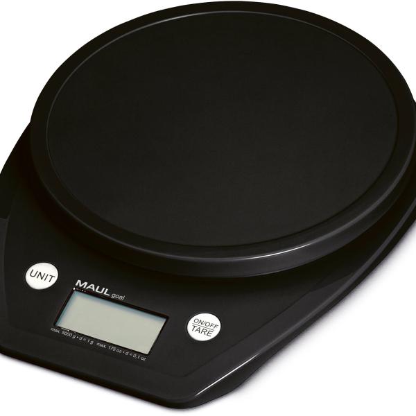 MAUL Briefwaage MAULgoal 22.70 Batterie, 5000g, schwarz