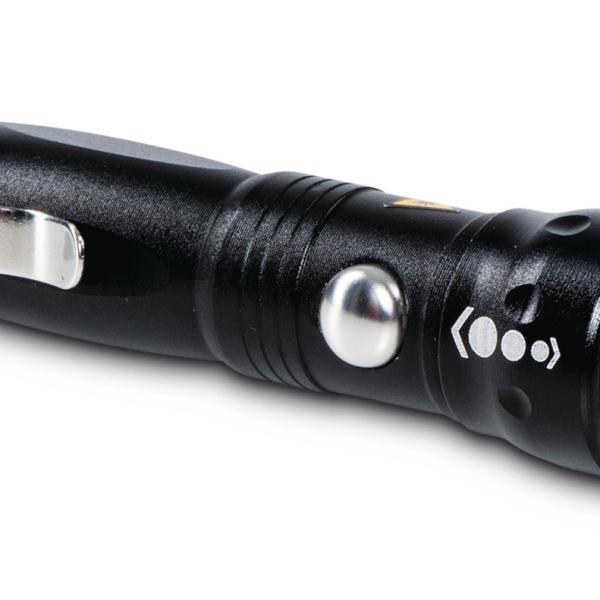 MAUL LED-Taschenlampe MAULluna 1W 3.26 schwarz, 30000h, 39lum