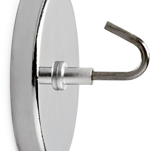 MAUL Hakenmagnet 52x31mm 3.75 silber, 9kg