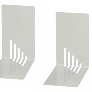 MAUL Buchstütze schmal 4.05 grau 2 Stück