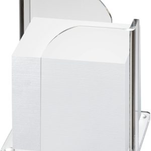 MAUL Zettelbox Acryl 102x109x102mm 5.95 glasklar, ohne Zettel