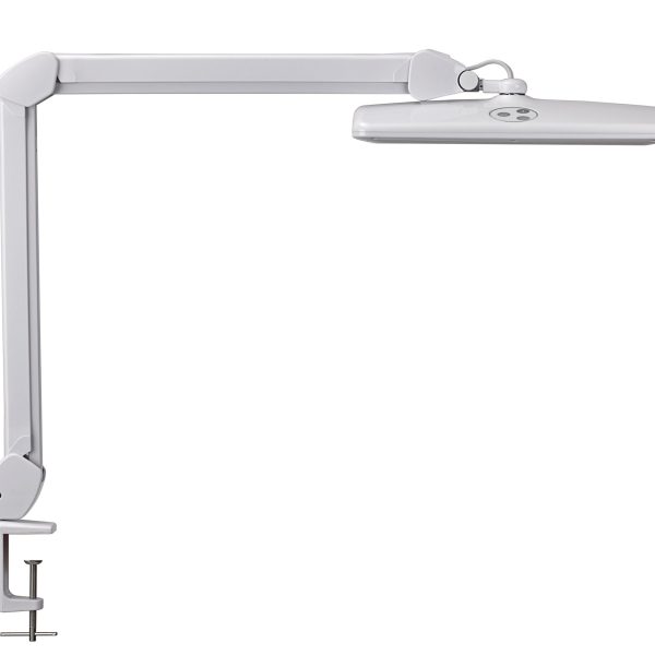 MAUL Tischleuchte MAULintro 76.30 weiß, Klemmfuss