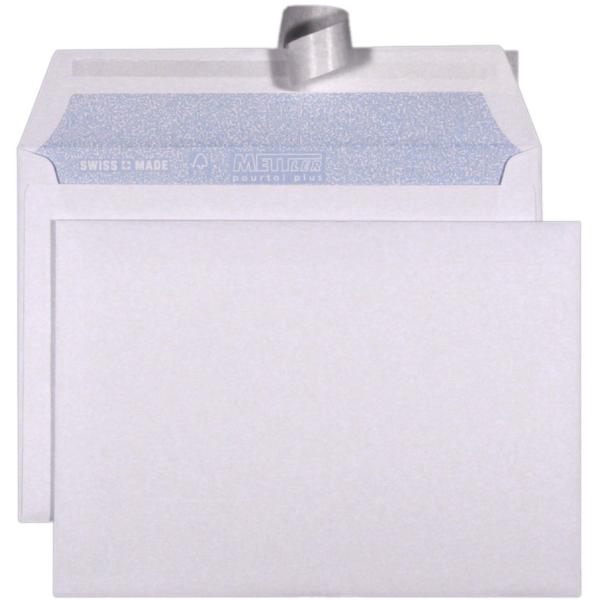 METTLER Couvert ohne Fenster B6 6096-100 100g, ultraweiss 1000 Stk.