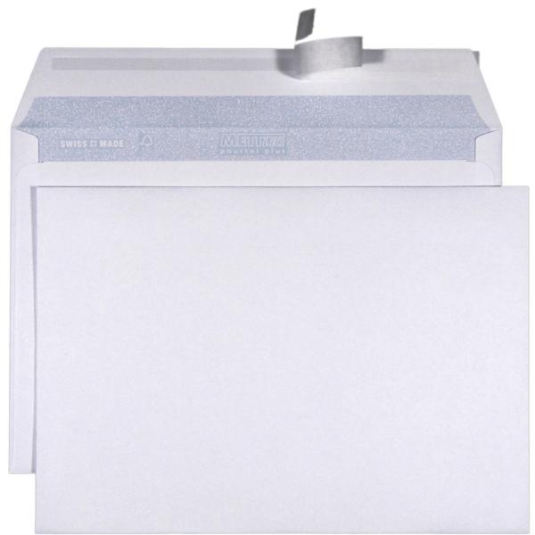 METTLER Couvert ohne Fenster C5 8066-120 120g, ultraweiss 500 Stk.