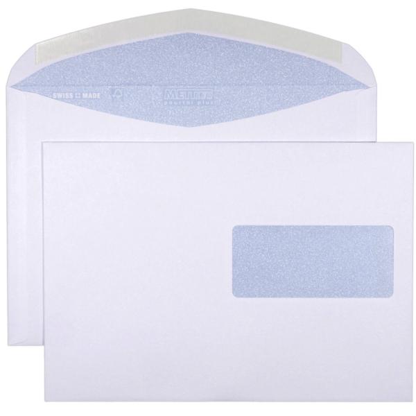 METTLER Couvert Fenster rechts C5 8074-SA 100g, ultraweiss 500 Stk.