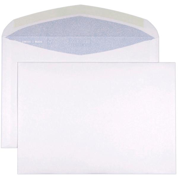 METTLER Couvert ohne Fenster C5 8076-SA 100g, ultraweiss 500 Stk.