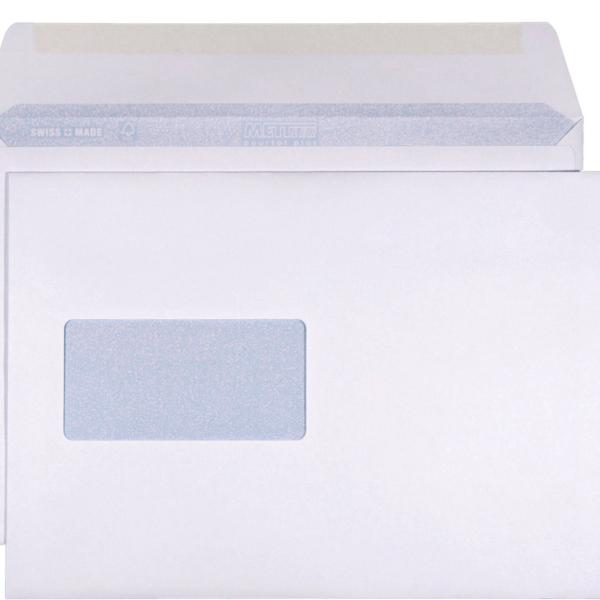 METTLER Couvert Fenster links B5 8095 100g, gummiert 500 Stk.