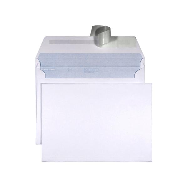 METTLER Couvert ohne Fenster B5 8097 120g, ultraweiss 250 Stk.