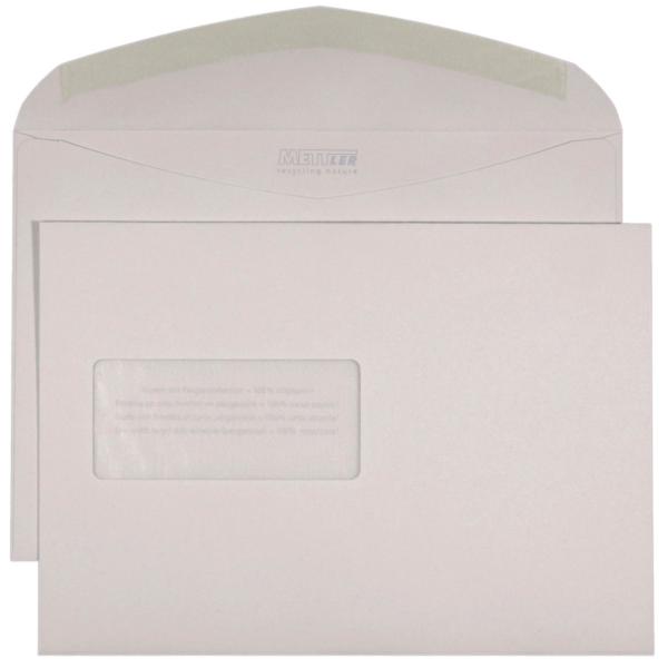 METTLER Couvert Fenster links C5 8155 120g, recycling 500 Stk.