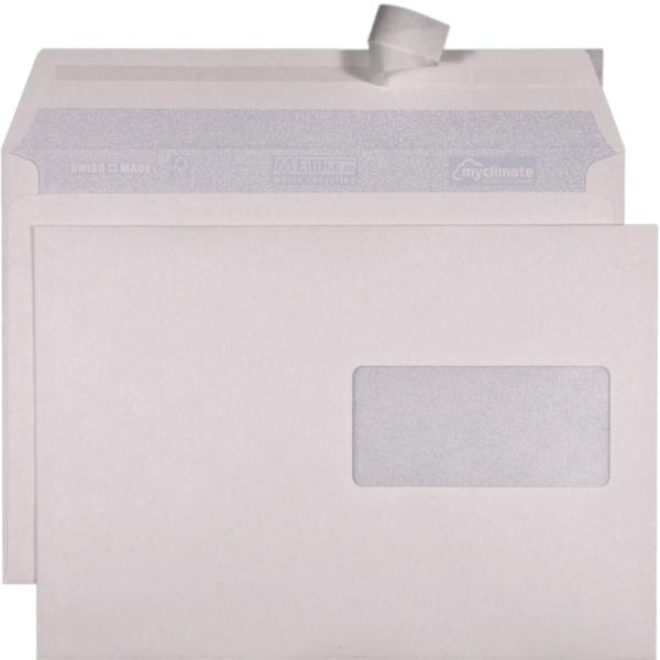 METTLER Couvert Fenster rechts C5 8244 100g, recycling weiss 500 Stk.