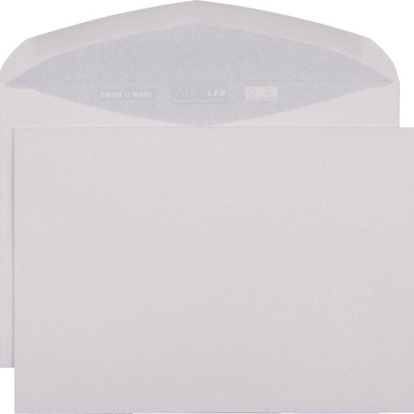 METTLER Couvert ohne Fenster C5 8256 100g, recycling weiss 500 Stk.