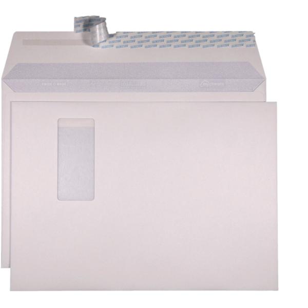 METTLER Couvert Fenster rechts C4 9244 120g, recycling weiss 250 Stk.