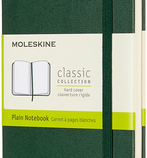 MOLESKINE Notizbuch HC P/A6 629032 blanko, myrtengrün,192 Seiten