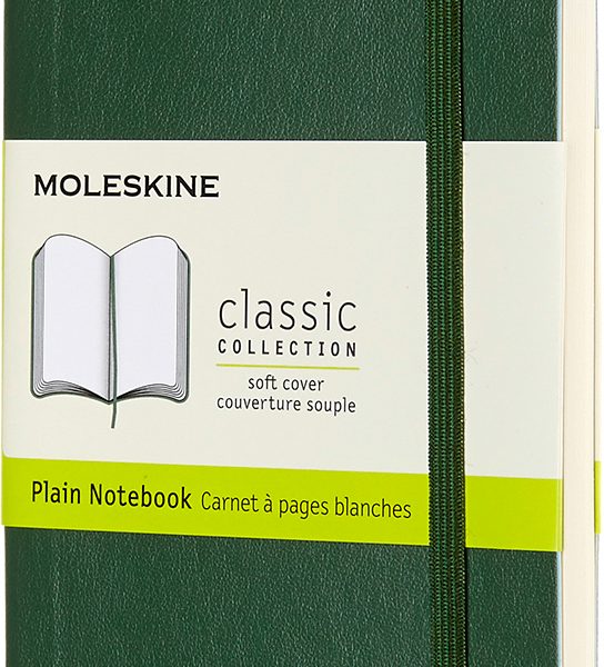 MOLESKINE Notizbuch SC P/A6 629155 blanko, myrtengrün, 192 S.