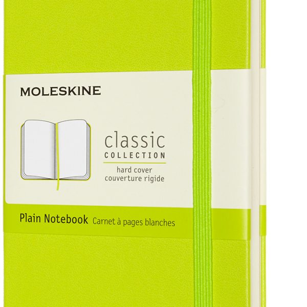 MOLESKINE Notizbuch HC Pocket/A6 850864 blanko,limetten grün,192 S.